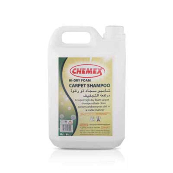 CARPET SHAMPOO HI FOAM CHEMEX 5L KEG