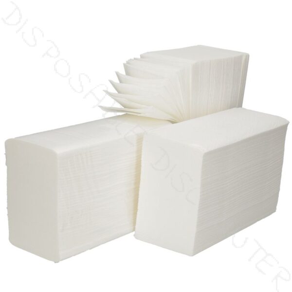 INTERFOLD HAND TOWEL V FOLD - 20X150SHEETS PKT